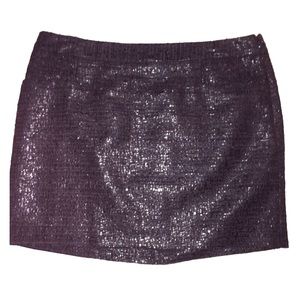 The Limited 🪩 Sparkly Black Mini Skirt